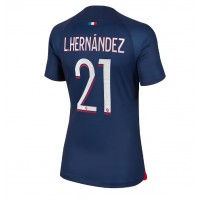 Dámy Fotbalový dres Paris Saint-Germain Lucas Hernandez #21 2023-24 Domácí Krátký Rukáv